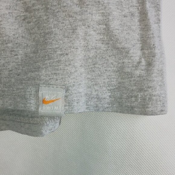 Nike Gray Sleeveless Tank Tee Top Cotton Shirt Active Wear Sports Gym Athleisure - Picture 6 of 6